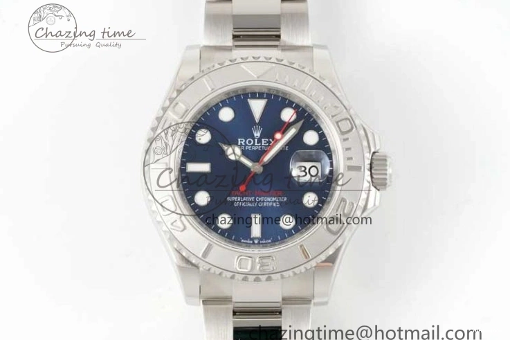 1:1 GSF A2836 SS Yacht-Master Best Bracelet on 126622 Edition Blue Dial 0514